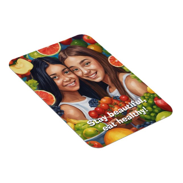 Imán Comida saludable (Lado Derecho)