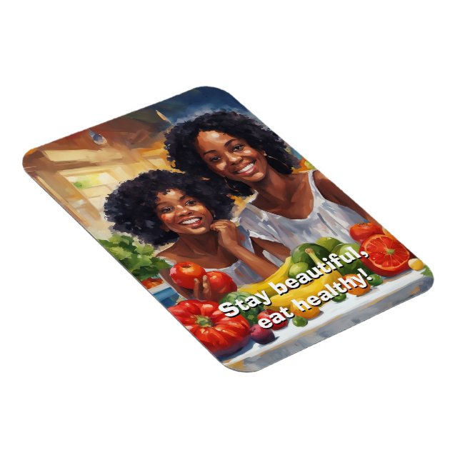 Imán Comida saludable (Lado Derecho)