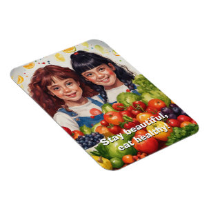 Imán Comida saludable