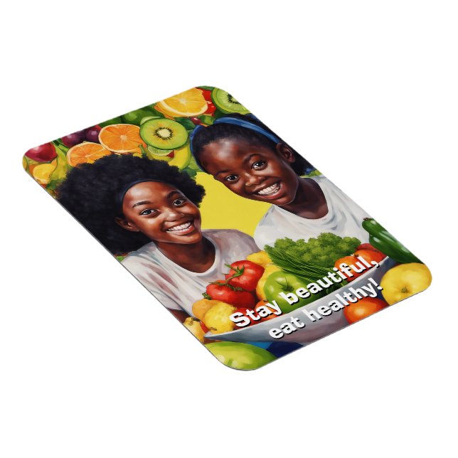 Imán Comida saludable (Lado Derecho)