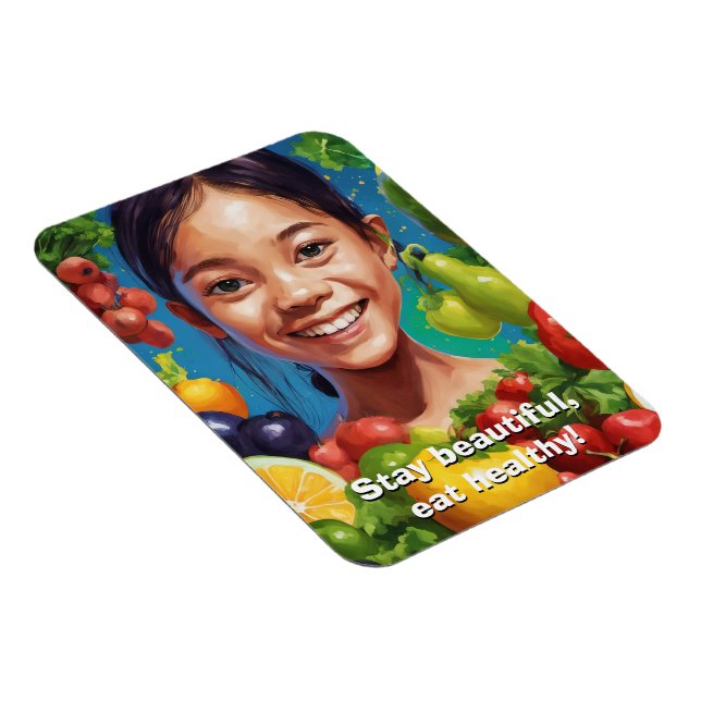 Imán Comida saludable (Lado Derecho)