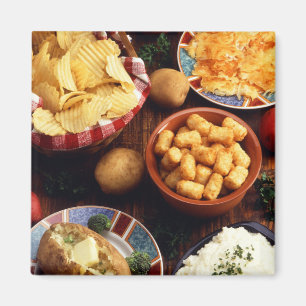 Imán Comidas de la patata