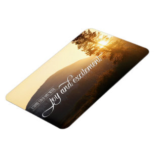 Imán Comience cada día con alegría