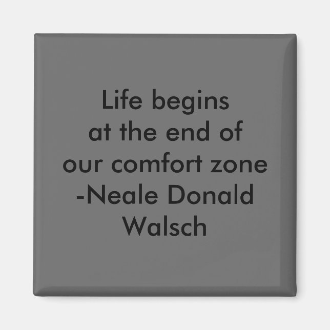 Imán Comienza la vida (Frente)