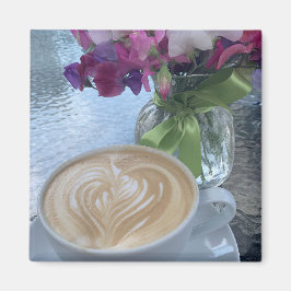 Imán Comienza tu día con un Latte