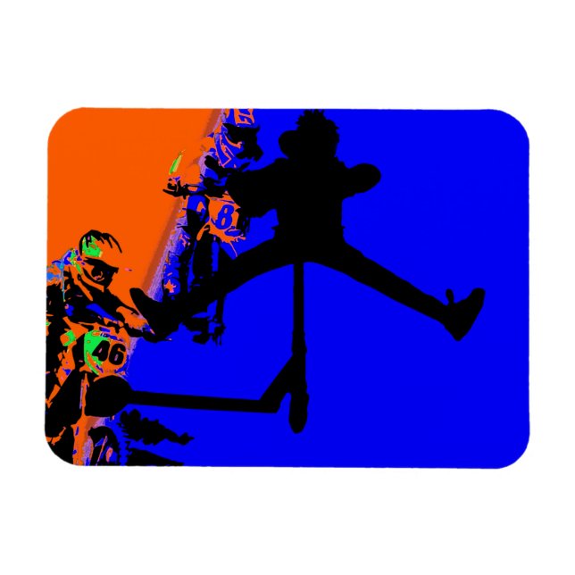 Imán Comin' Through - Motox y Scooter (Horizontal)