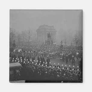 Imán Comitiva fúnebre de la reina Victoria