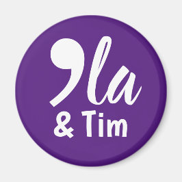 Imán Comma Kamala y Tim 2024