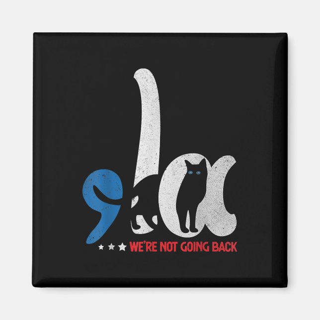 Imán Comma La Cat Kamala Harris No Regresaremos (Frente)