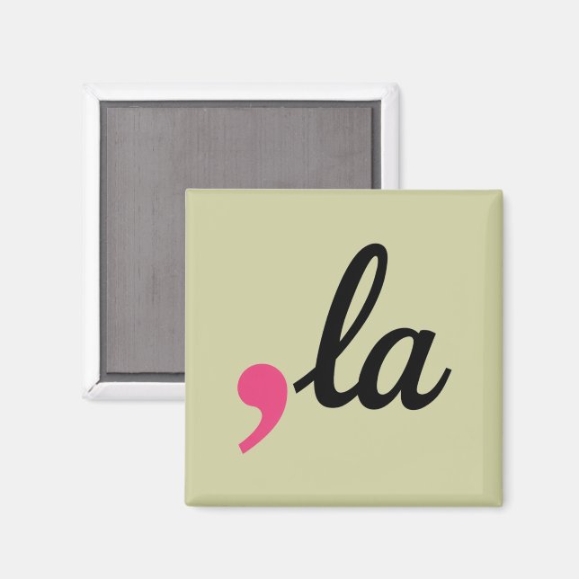 Imán Comma La Kamala Harris Proyecto de Parada 2024 (Anverso/Reverso)