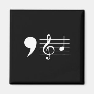 Imán Comma La Music Notes Kamala Harris Music Teacher E