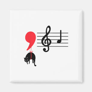 Imán Comma La Music Notes Kamala Harris Music Teacher E
