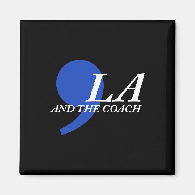 Imán Comma La Y El Entrenador (Frente)