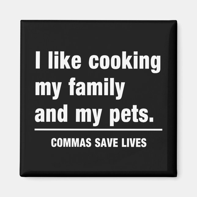 Imán Commas salvan vidas (Frente)