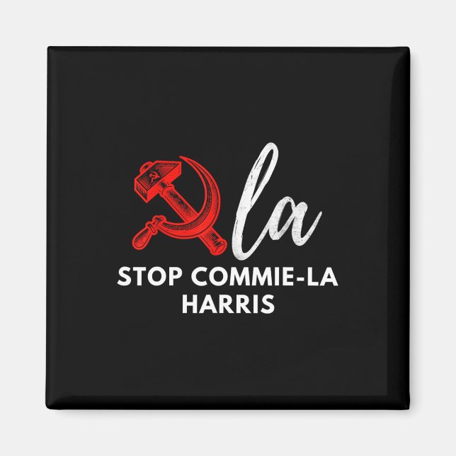 Imán Commie-la Kamala Harris Tim Wheimer Coach 2024 La (Frente)