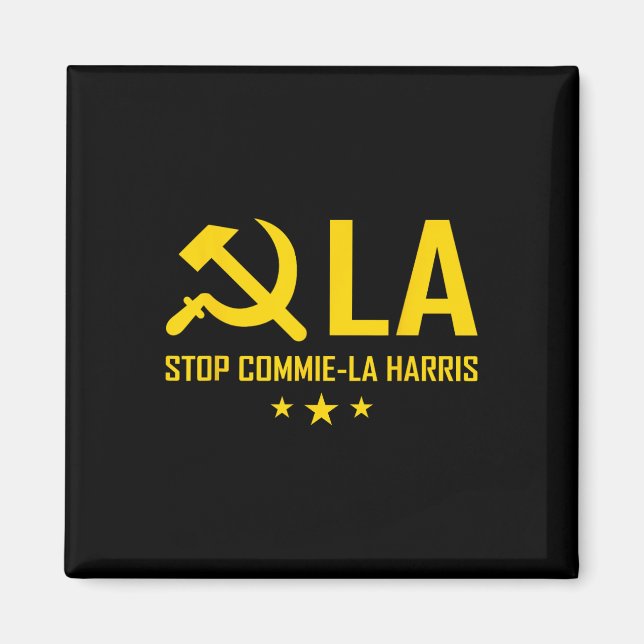 Imán Commie-la Kamala Harris Tim Wheimer Coach 2024 La (Frente)