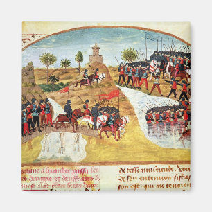 Imán Cómo Alexander el grande cruzó el Tigris