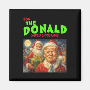 Imán Cómo Donald Trump salvó la Navidad 