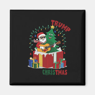 Imán Cómo el Trump salvó a los Navidades Funny Holiday