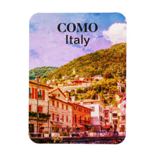 Imán Como en el recuerdo de Italia