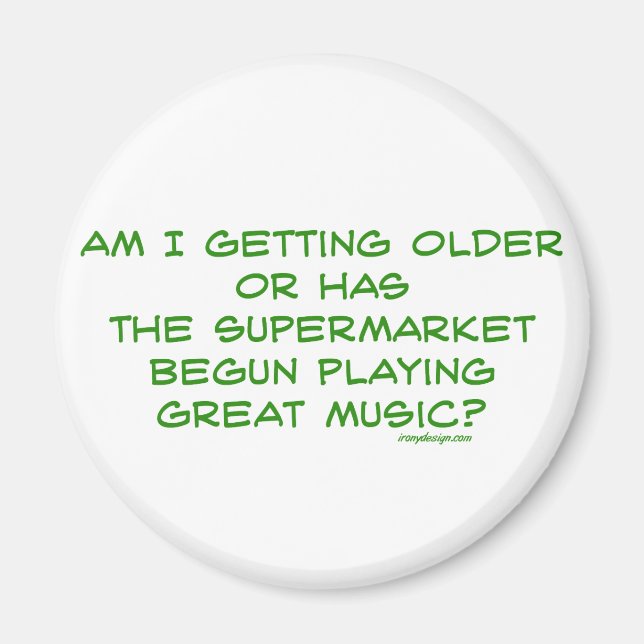 Imán Cómo envejecer (Frente)