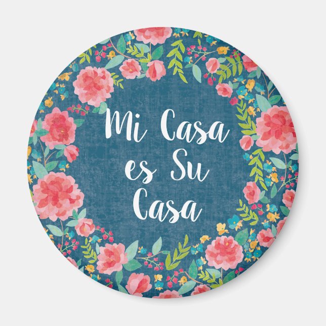 Imán Como Frida VIII | Mi Casa es su Casa (Frente)