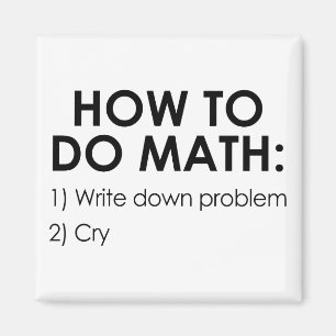 Imán Cómo hacer matemáticas