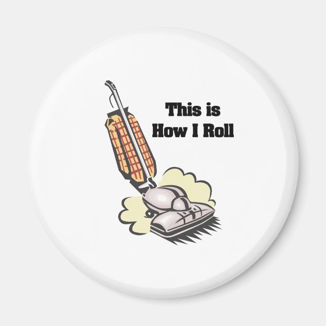 Imán Cómo hago el rollo (limpiador de vacío) (Frente)