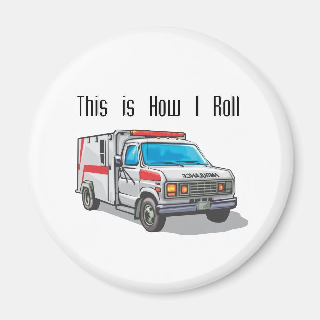 Imán Cómo hago la ambulancia (Frente)