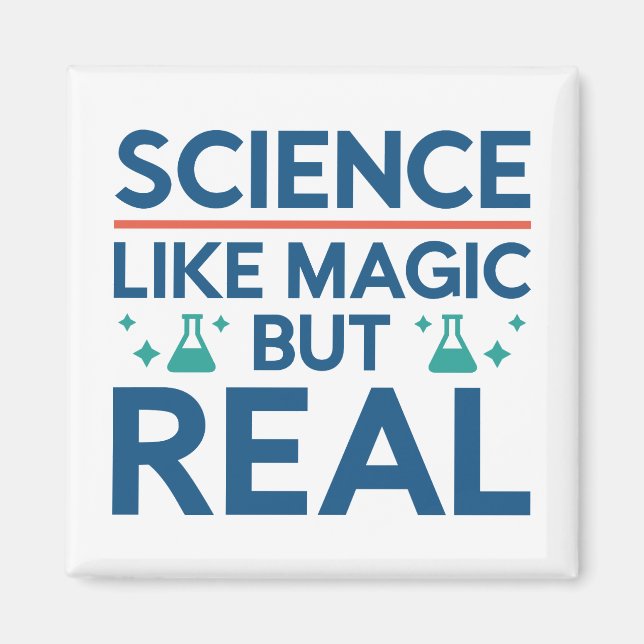 Imán Como la magia, pero real (Frente)