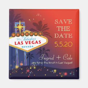 Imán Cómo lograr un hito en la boda de Las Vegas