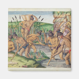 Imán Cómo los indios recogen oro de las ondas