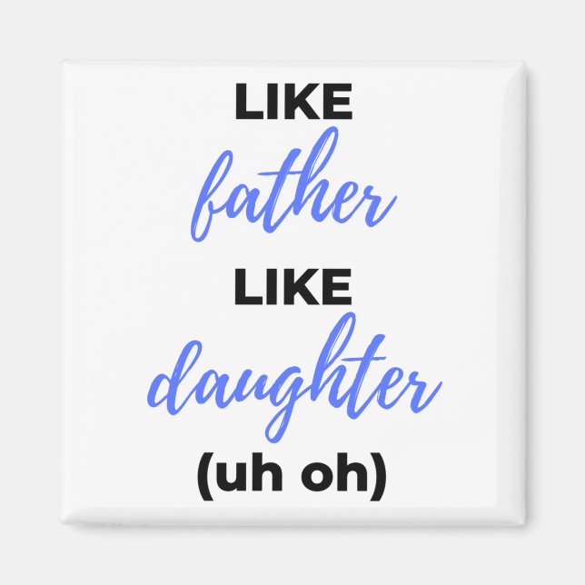 Imán Como Padre Como Hija Oh Dios (Frente)