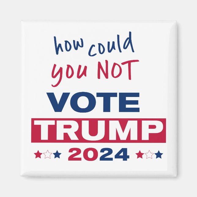 Imán ¿Cómo PUEDE NO Votar a TRUMP 2024? (Frente)