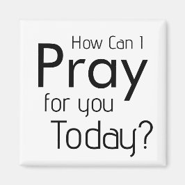 Imán ¿Cómo Puedo Rezar Por TÚ? cristiano