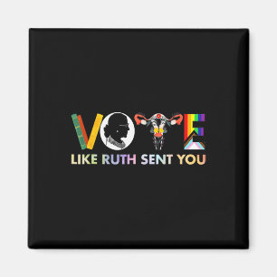 Imán Como Ruth te mandó Shirt Uterus Feminist Lgbt