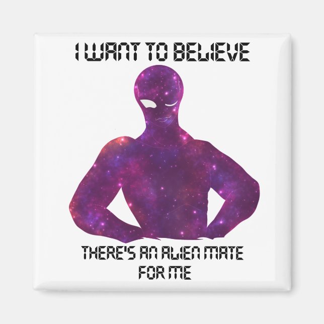 Imán compañero alienígena para mí (Frente)