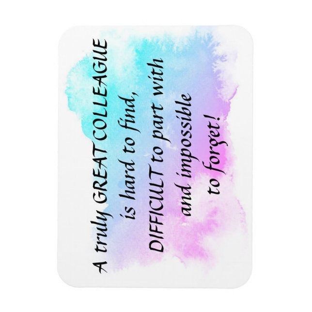 Imán Compañero de trabajo (Vertical)