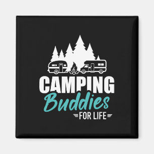 Imán Compañeros de Camping para toda la vida Caravana R