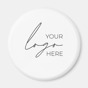 Imán Compañía comercial promocional con logotipos de em