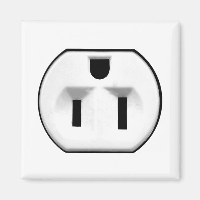 Imán Compartimento eléctrico divertido | Regalos Para E (Frente)