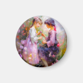 Imán Compartir Rosas y amistad