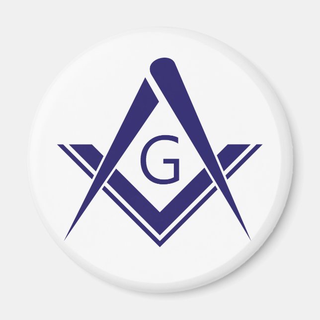 Imán compass freemason guild mason organizacion señal s (Frente)