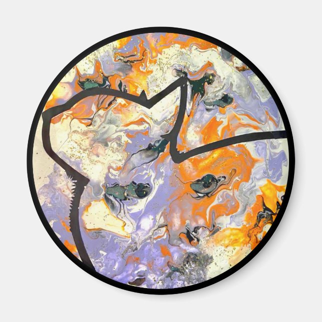 Imán Comportamiento del gato de reina (Frente)