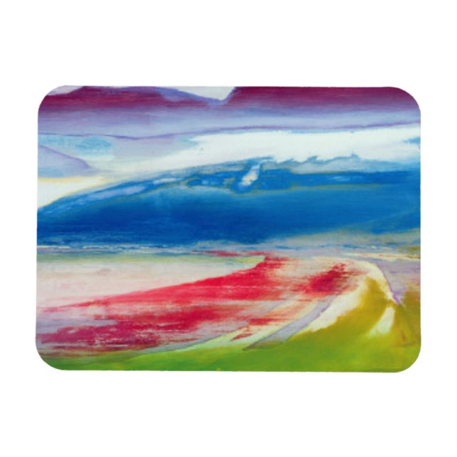 Imán Composición abstracta (Horizontal)