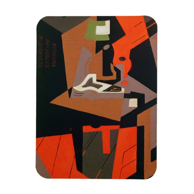 Imán Composición (aceite sobre lienzo) (Vertical)