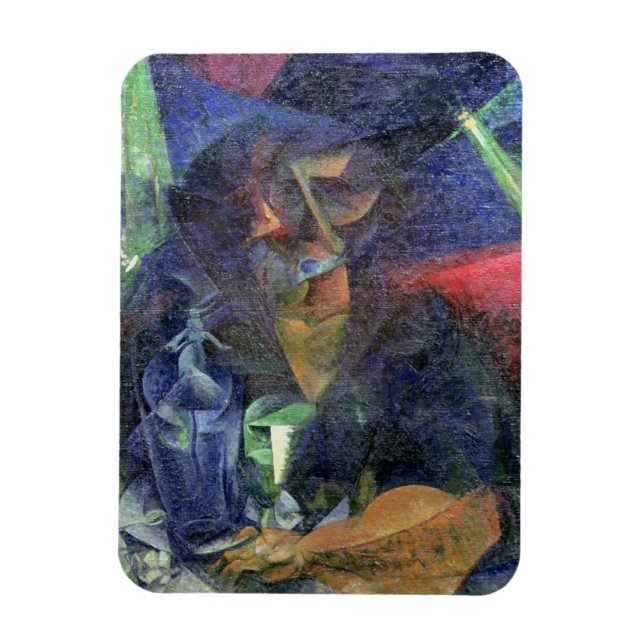 Imán Composición con la figura de una mujer, 1912 (acei (Vertical)