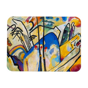 Imán Composición cuatro de Wassily Kandinsky - arte