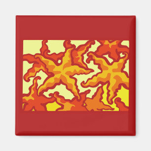 Imán Composición de las estrellas de mar