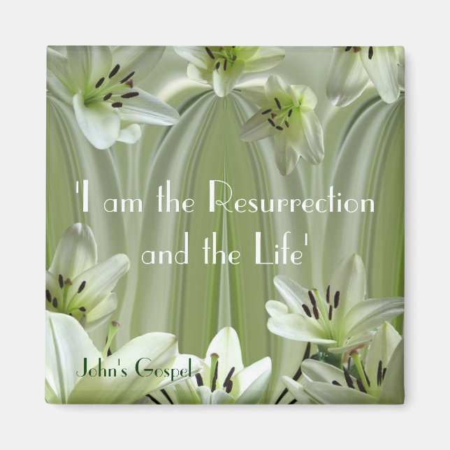 Imán Composición de Lily (Frente)